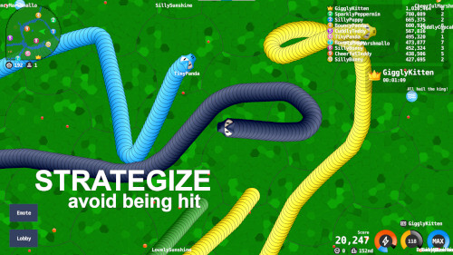 Snakeling intense battle